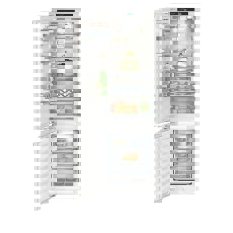 Combina frigorifica incorporabila Liebherr SICNdi 5153 Prime, EasyFresh si NoFrost, 55 cm, 254 l, DuoCooling, SmartDeviceBox, VarioTemp, SoftSystem, LightTower, SuperFrost, Clasa D